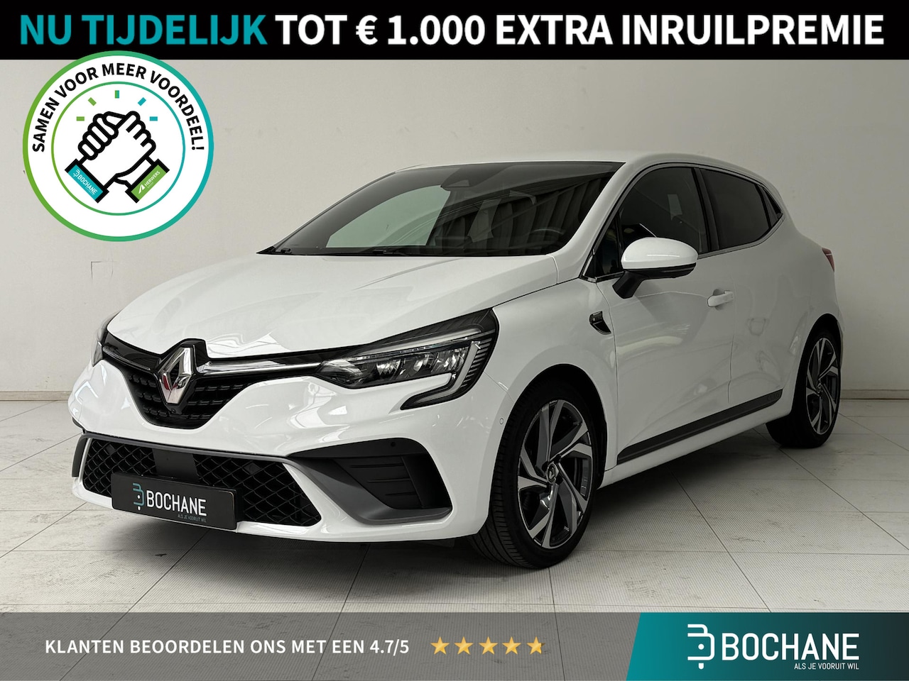 Renault Clio - 1.0 TCe R.S. Line | 360° Camera | Navigatie | Climate Control | Apple CarPlay / Android Au - AutoWereld.nl