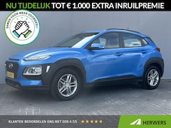 Hyundai Kona - 1.0T Comfort / Afneembare Trekhaak (1.200KG) / 100% Dealeronderhouden / 1e Eigenaar / Navi