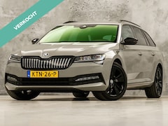Skoda Superb Combi - 1.4 TSI iV Sportline 218Pk Automaat (VIRTUAL COCKPIT, SOH 90, 5%, APPLE CARPLAY, MEMORY SE