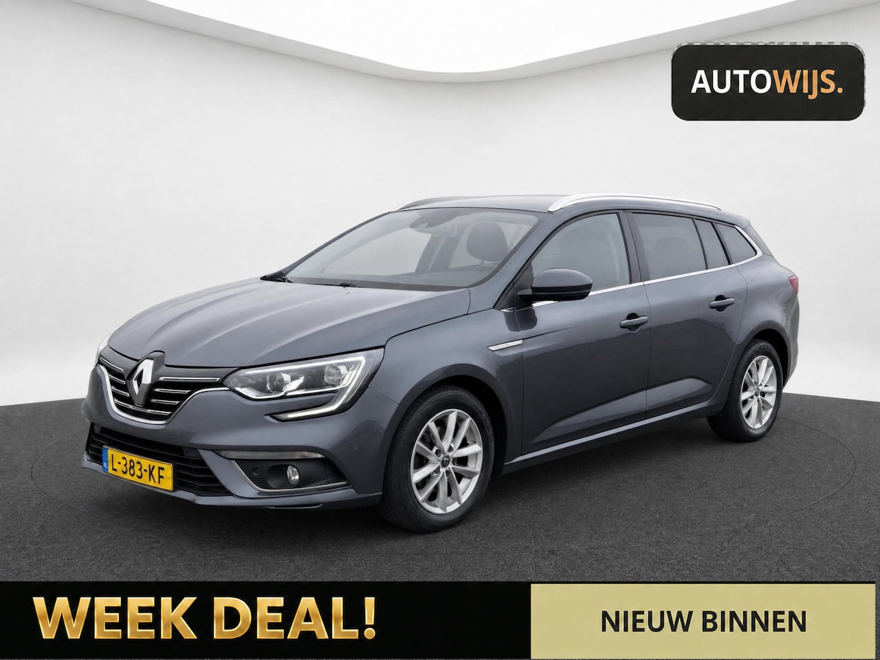 Renault Mégane Estate - 1.3 TCe GT-Line|AUT|CAMERA|LED|PDC|NAVI - AutoWereld.nl