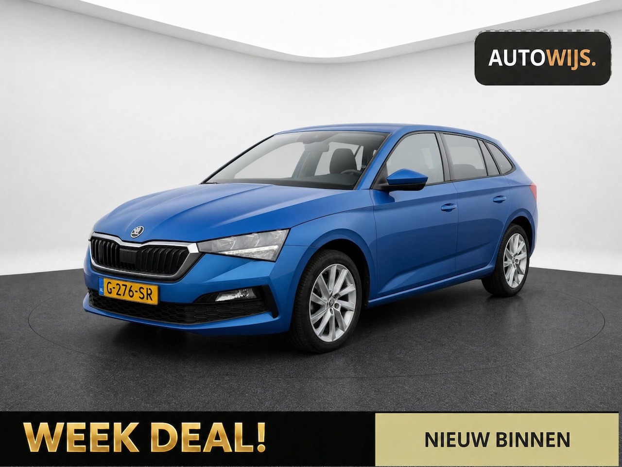 Skoda Scala - 1.0 TSI Style|AUT|DAB+|PDC|LM-VELG|CLIMA|KEYLESS - AutoWereld.nl