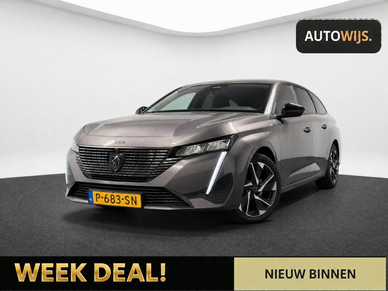 Peugeot 308 SW - 1.2 PureTech Allure Pack Business|NWE MODEL|NL AUTO|TREKHAAK|CAMERA|1e EIG - AutoWereld.nl