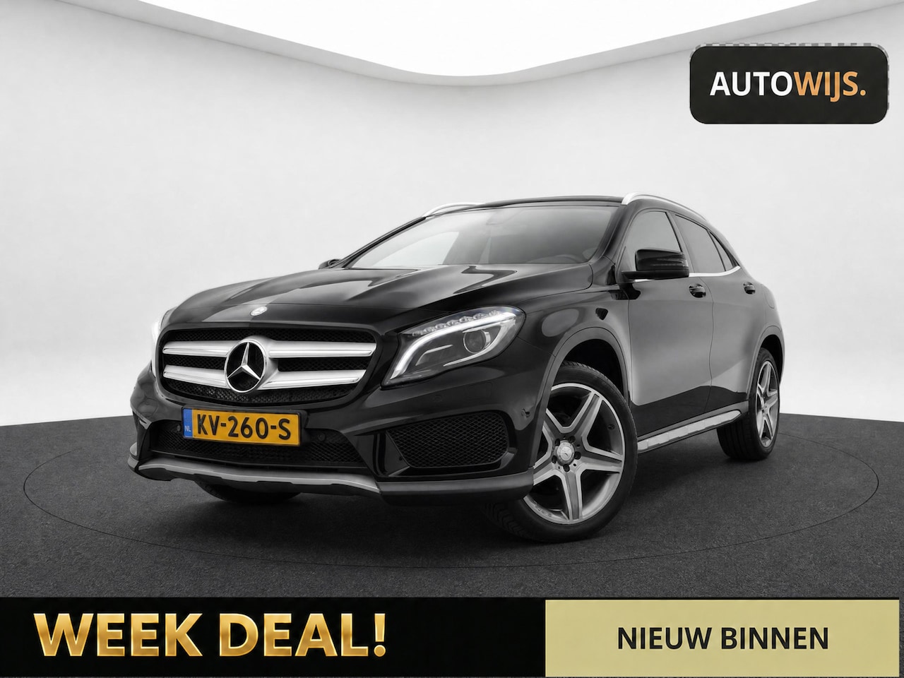 Mercedes-Benz GLA-Klasse - 200 Prestige|AMG|NAVI|CAMERA|Stoelverw|LED|GOED ONDERHOUDEN - AutoWereld.nl