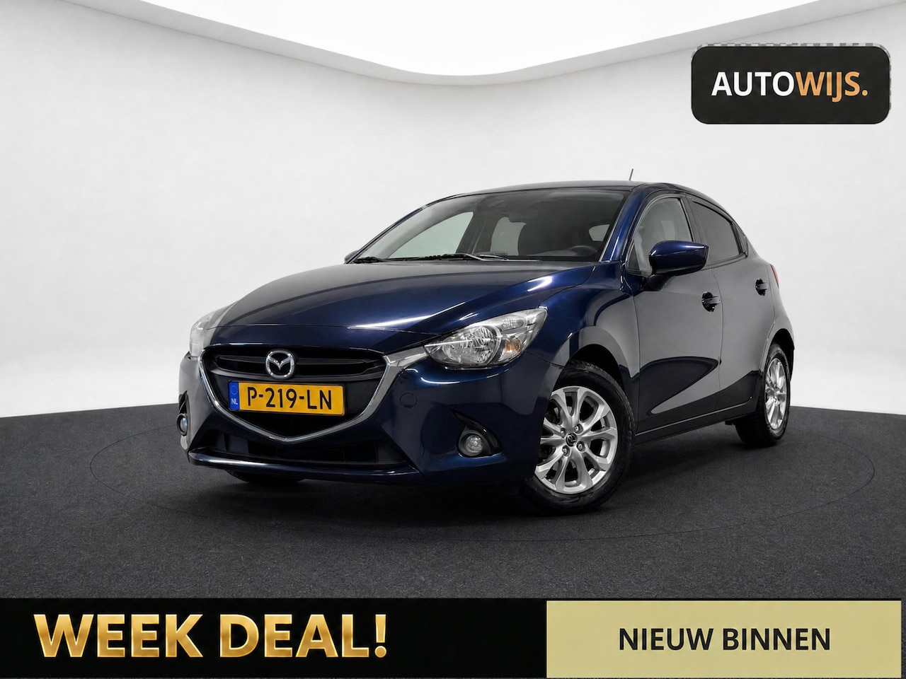 Mazda 2 - 1.5 Skyactiv-G S|NAVI|CRUISE|LM-VELG|APK 5-2027 - AutoWereld.nl