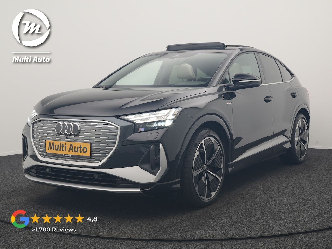 Audi Q4 Sportback e-tron - 35 S Line 55 kWh 170pk Dealer O.H. | Panodak | Adaptive Cruise | Camera | Matrix LED | Led - AutoWereld.nl