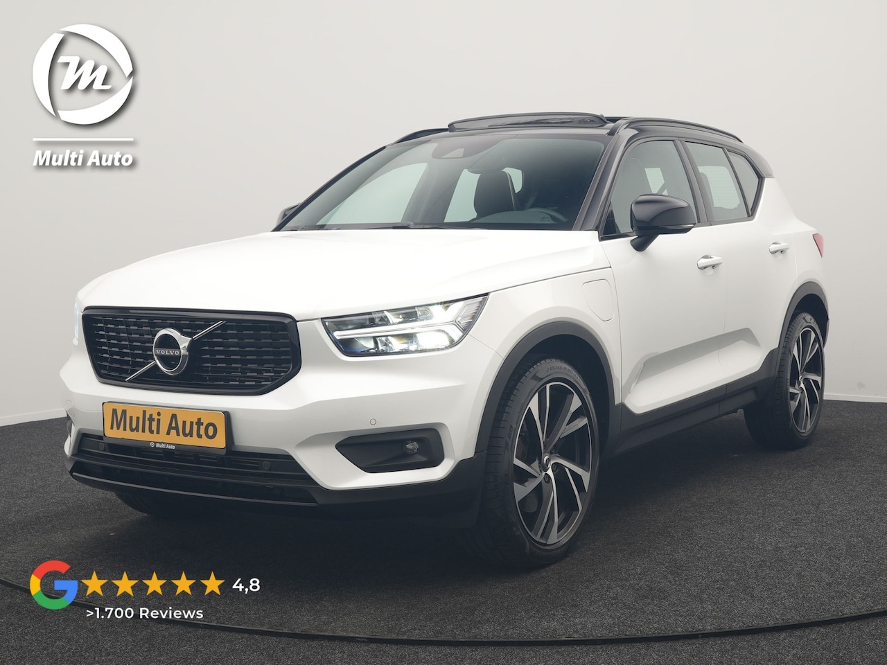 Volvo XC40 - T5 Recharge R-Design PHEV 262pk | Panodak | Adaptive Cruise | Camera | Alcantara Sportstoe - AutoWereld.nl