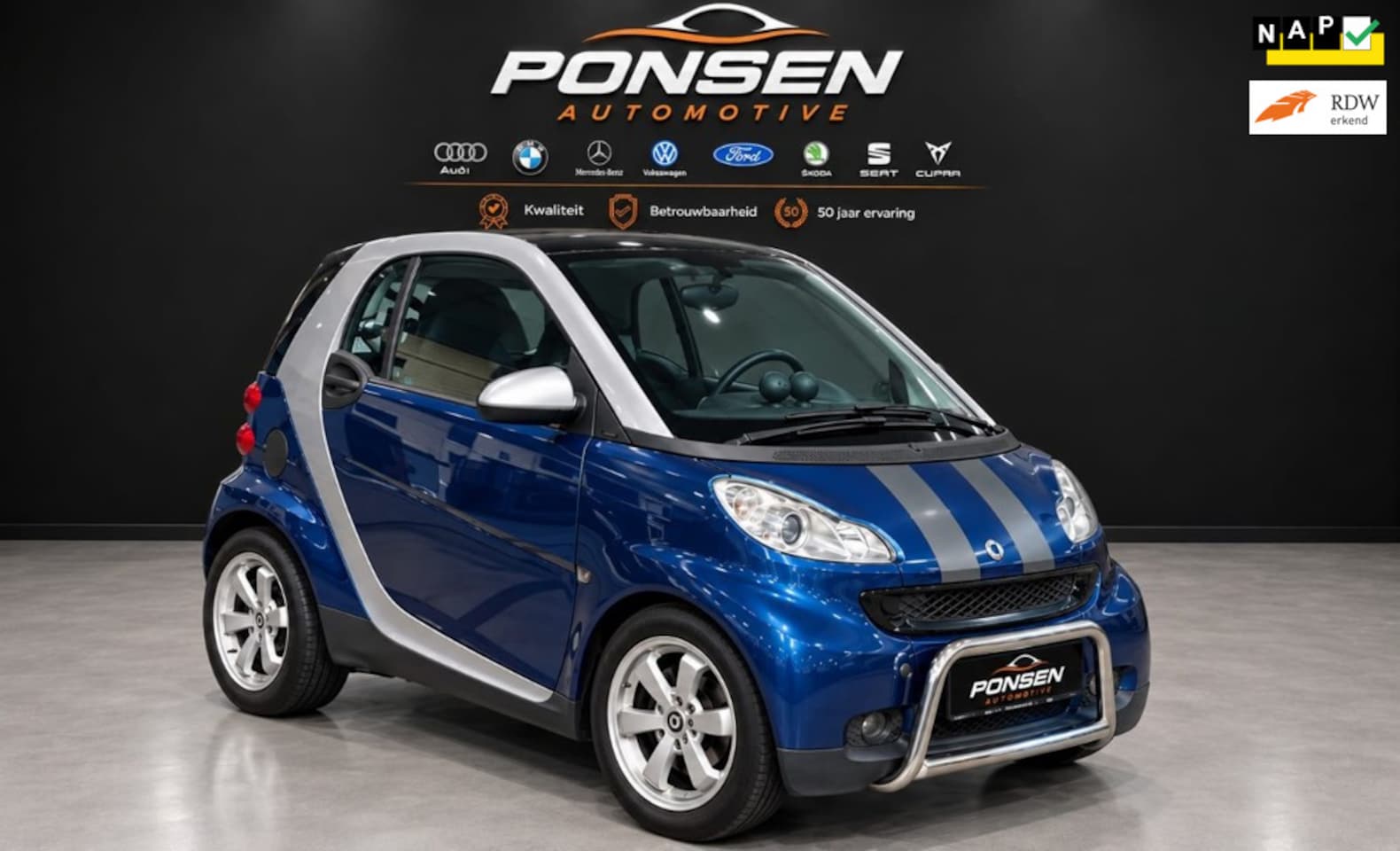 Smart Fortwo coupé - 1.0 mhd Passion automaat ned auto - AutoWereld.nl