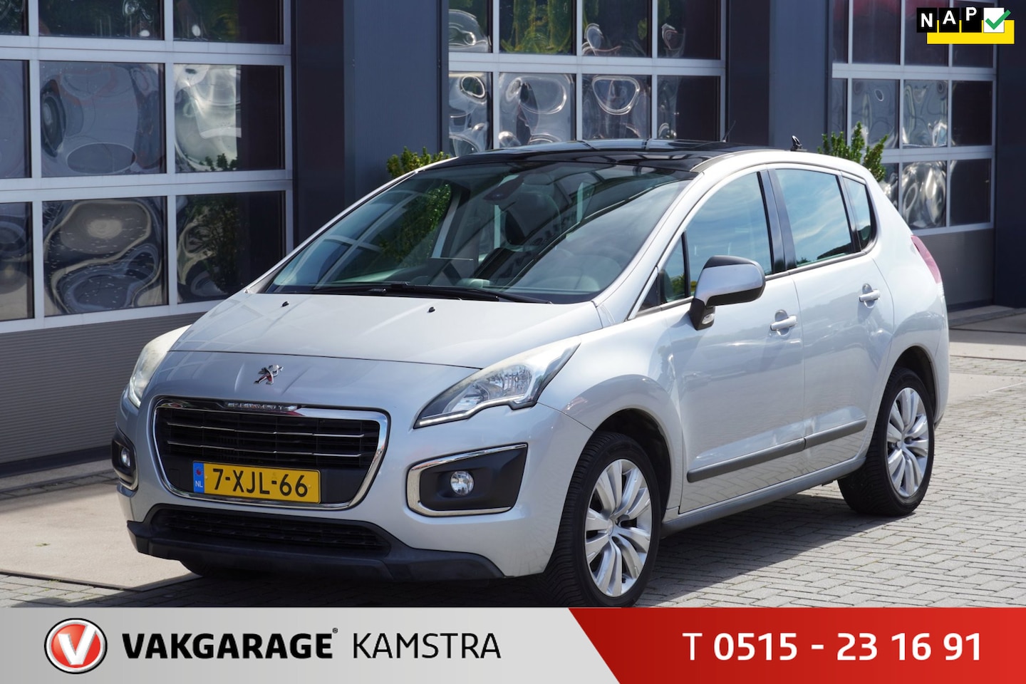 Peugeot 3008 - 1.6 THP 156PK NAP Navi/Cam/Panodak APK 09-2027 - AutoWereld.nl
