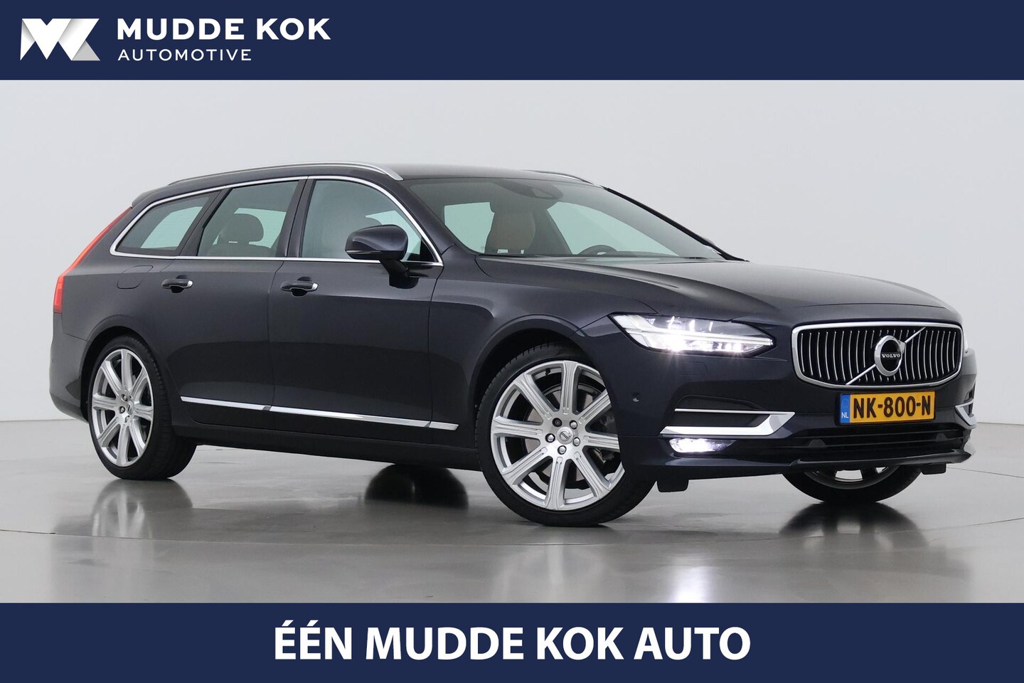 Volvo V90 - 2.0 T5 Inscription | ACC | Stoelventilatie+Massage | Trekhaak | Carplay | BLIS | Memory | - AutoWereld.nl