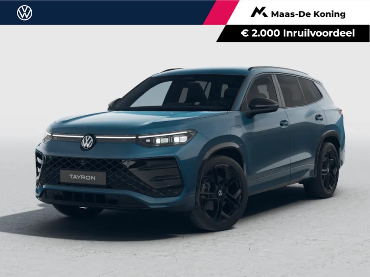 Volkswagen Tayron - R-Line Edition 1.5 eHybrid 204 PK 6 versn. DSG · Black Style Pakket · Panoramaschuif-kante - AutoWereld.nl