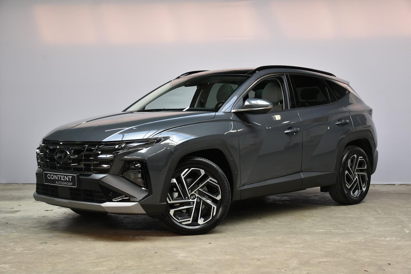 Hyundai Tucson - 1.6 T-GDi HEV Aut. Premium Sky I Schuifdak I Beige leder - AutoWereld.nl