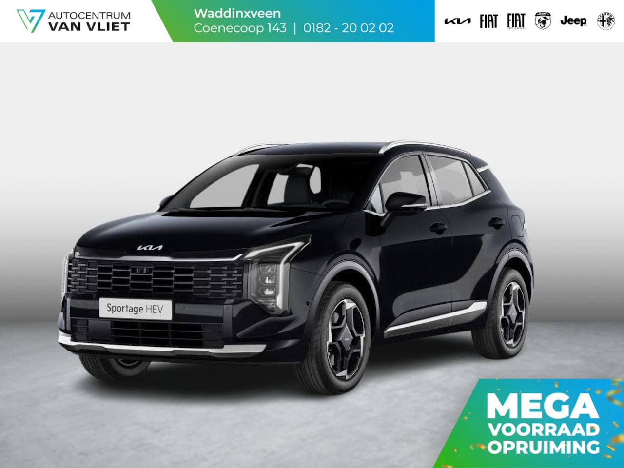 Kia Sportage - 1.6 T-GDi Plug-in Hybrid Black Edition Advanced | Actieprijs* | Navi. | Clima. | Adapt. Cr - AutoWereld.nl