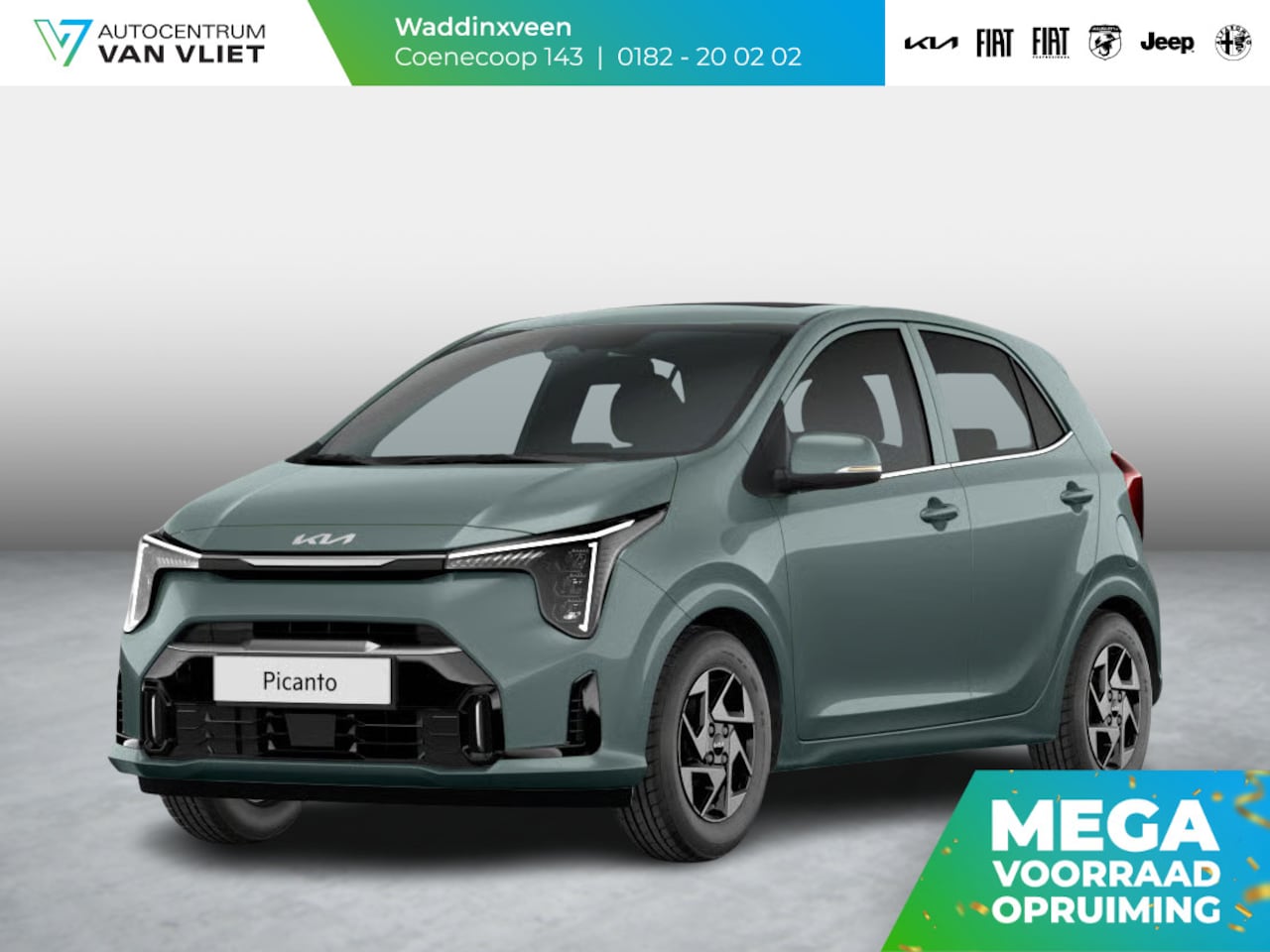 Kia Picanto - 1.0 GDi DynamicLine | Actieprijs* | Levering oktober| Navi. | Airco | Cruise. | Camera | C - AutoWereld.nl