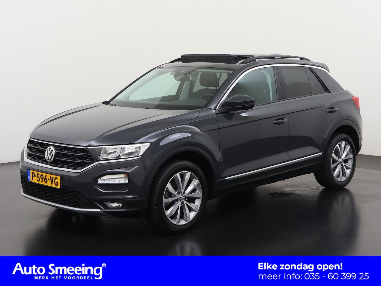 Volkswagen T-Roc - 1.5 TSI Sport Business R | Panoramadak | Trekhaak | Camera | Zondag Open! - AutoWereld.nl