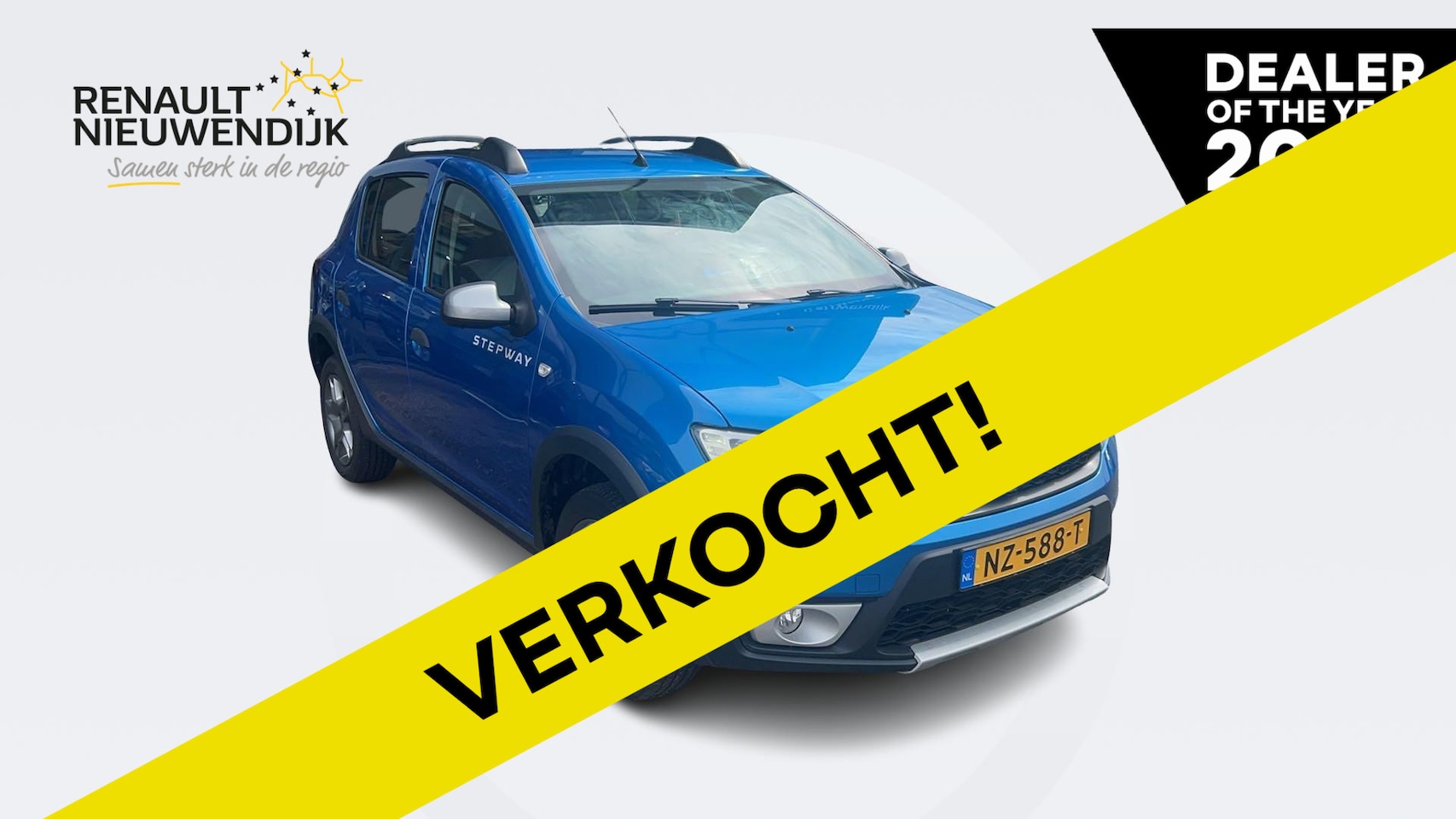 Dacia Sandero Stepway - 0.9 TCe SL 61.000KM! - AutoWereld.nl