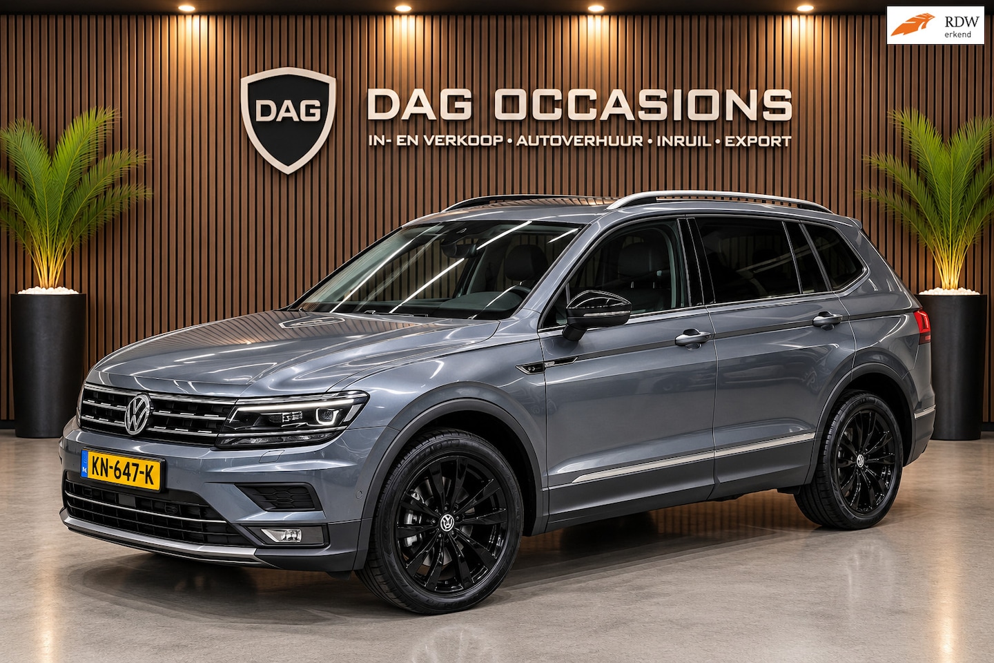 Volkswagen Tiguan Allspace - 1.5 TSI Highline Business R AUTO|PDC|TREKHAAK|NAVI - AutoWereld.nl