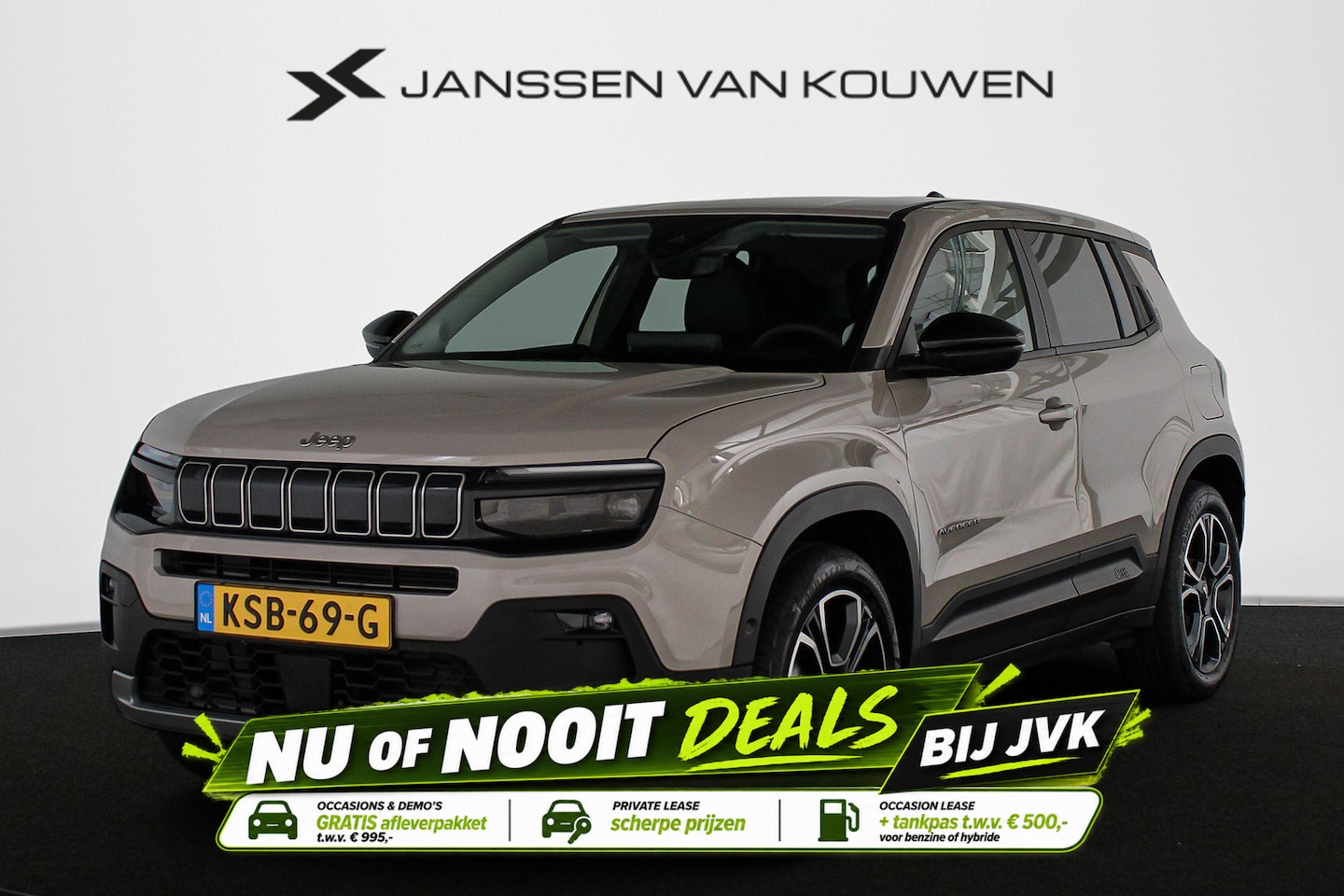 Jeep Avenger - Summit 54 kWh Adaptieve Cruise Control Apple CarPlay - AutoWereld.nl