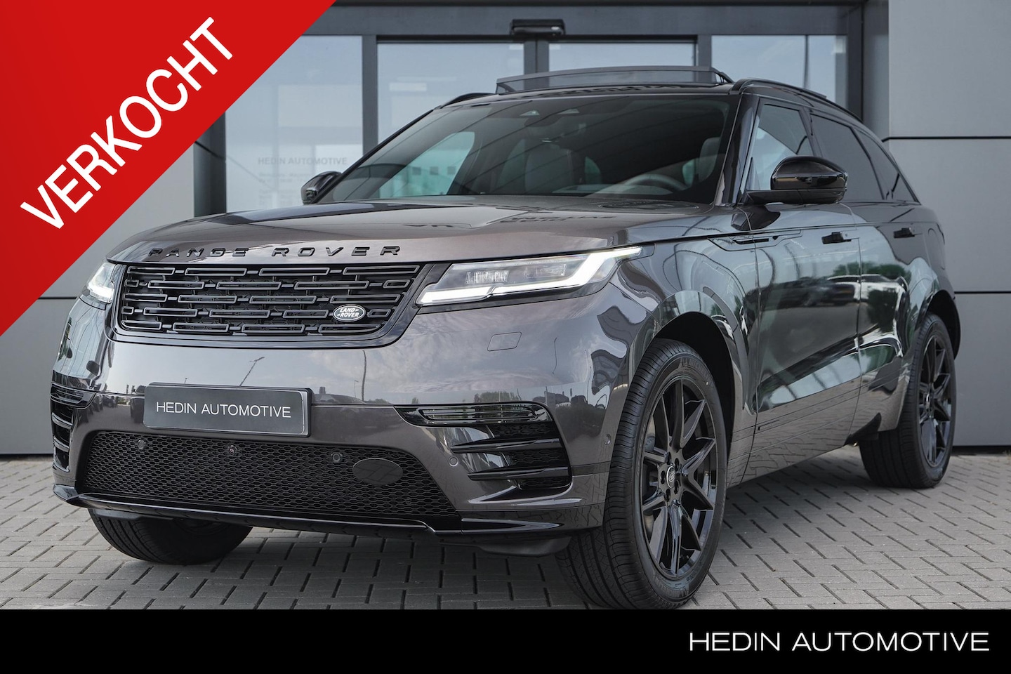 Land Rover Range Rover Velar - P400e Belgravia Edition l Charente Grey l 21" Gloss Black l Black Pack l - AutoWereld.nl