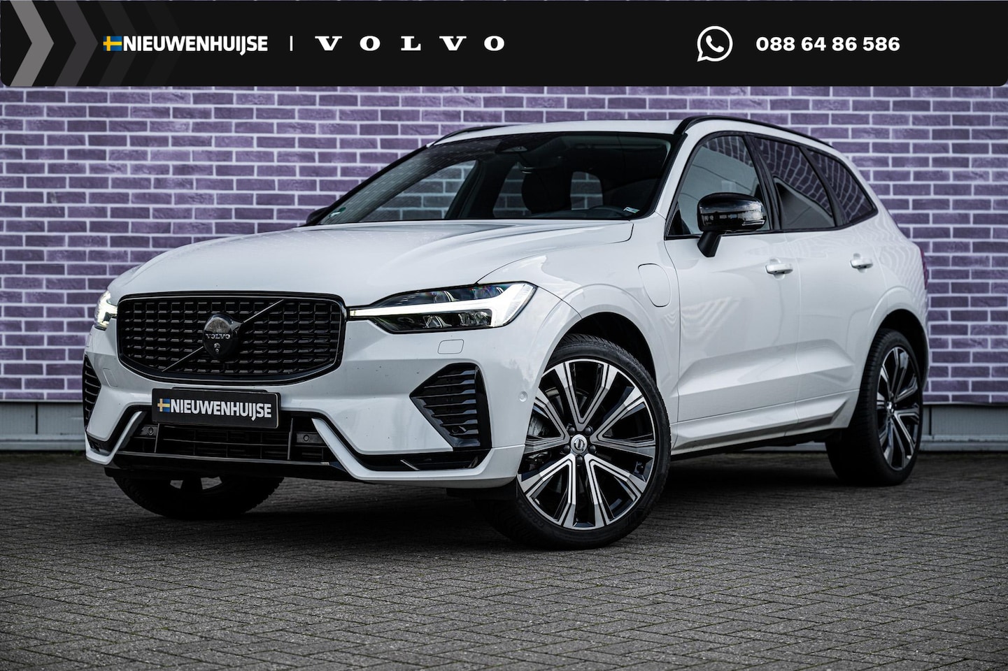 Volvo XC60 - 2.0 T6 Plug-in hybrid AWD Plus Black Edition | 360° camera | - AutoWereld.nl
