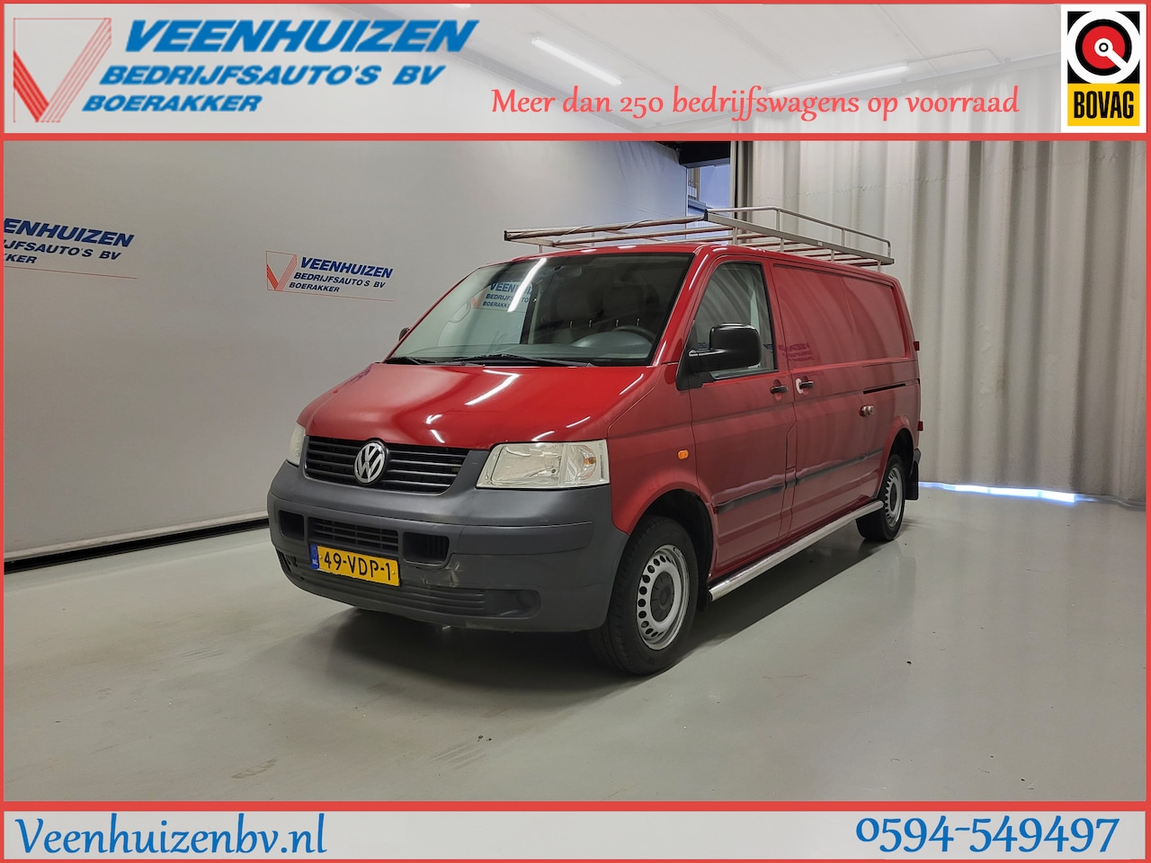Volkswagen Transporter - 2.5TDI L2/H1 Apk tot 11-6-2027! - AutoWereld.nl