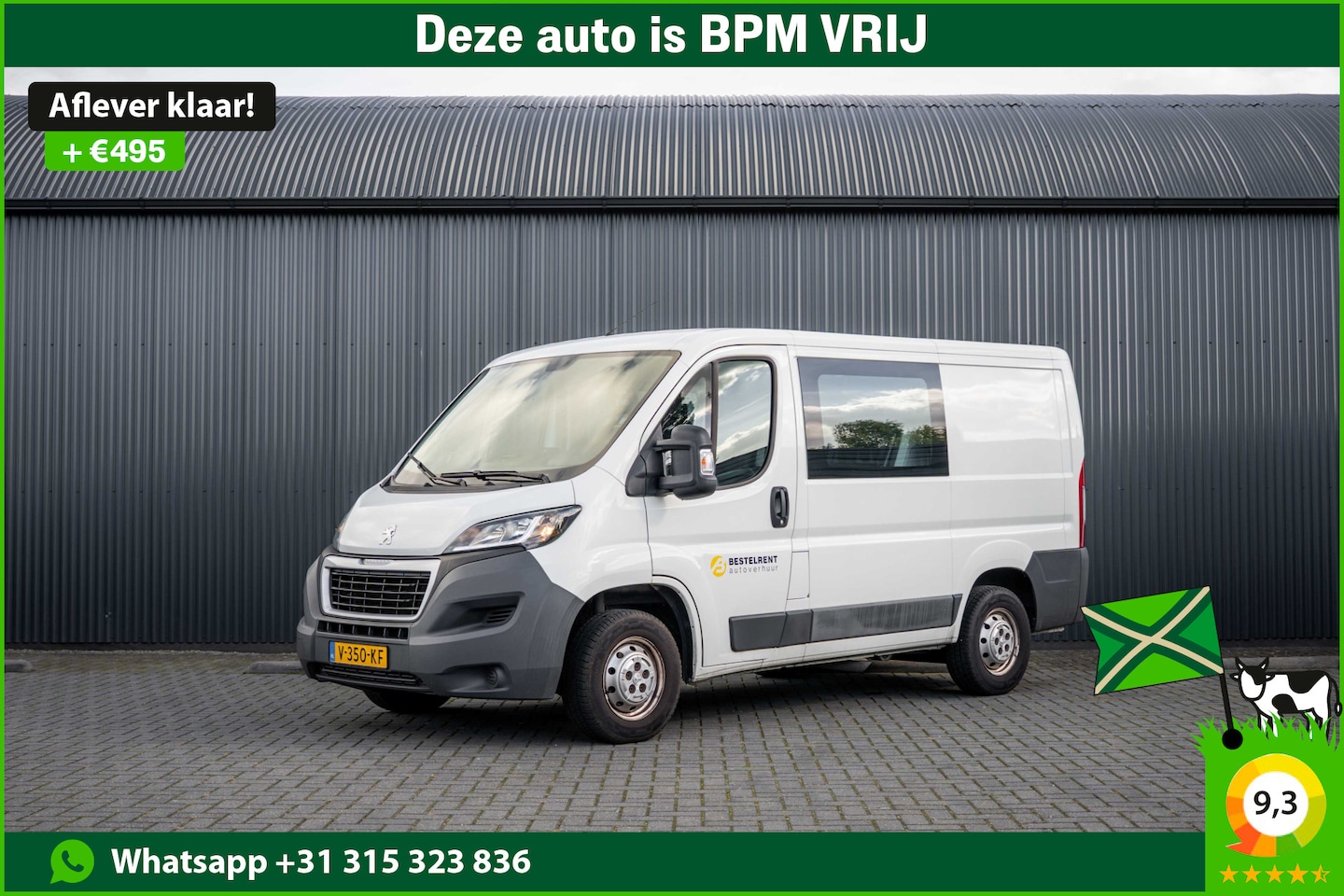 Peugeot Boxer - L1H1 | 7-Zits | Euro 6 | Cruise | Airco - AutoWereld.nl