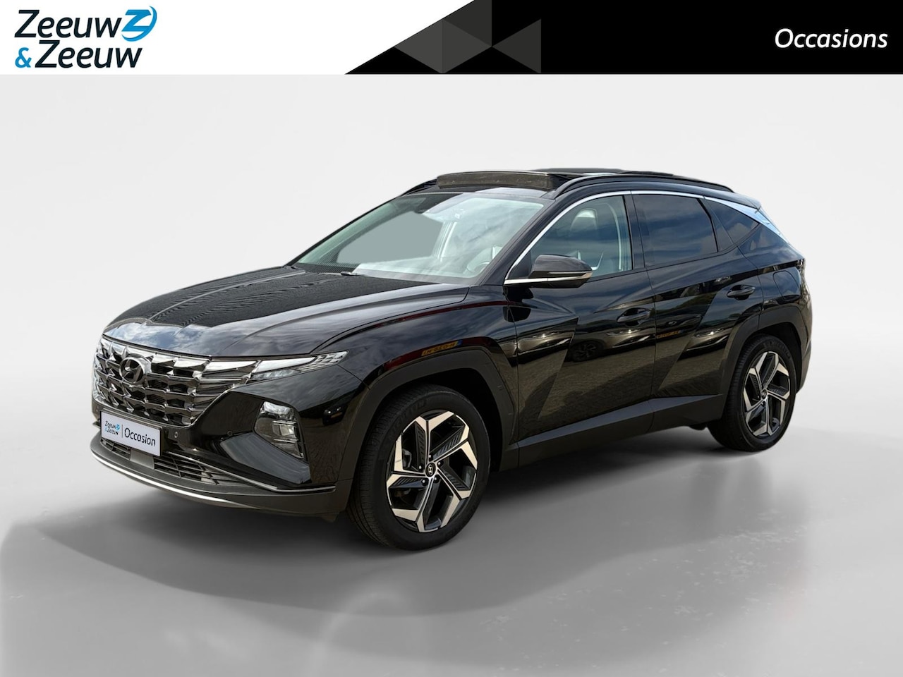 Hyundai Tucson - 1.6 T-GDI PHEV Premium Sky 4WD | Full options! | Schuif- kanteldak | Leder | Elek. stoelve - AutoWereld.nl