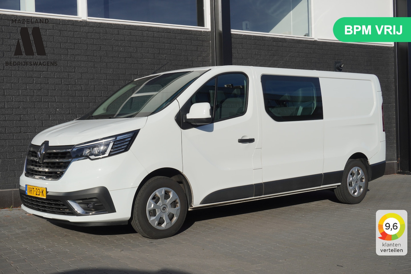 Renault Trafic - 2.0 dCi L2 Dubbele Cabine EURO 6 - Airco - Cruise - Carkit - €23.950,- Excl. - AutoWereld.nl