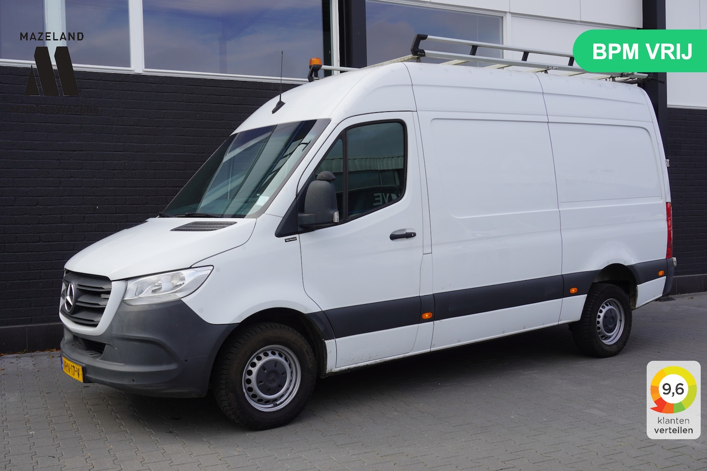 Mercedes-Benz Sprinter - 1.9 CDI L2H2 170PK Automaat EURO 6 - Airco - Navi - Cruise - €21.900,- Excl. - AutoWereld.nl