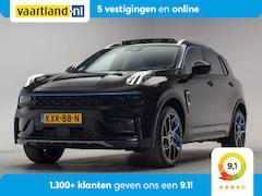 Lynk & Co 01 - 1.5 PHEV MY23 6, 6kWh Zwart [ SoH 94, 7% ][ Zwarte hemel 360°cam Pano Apple/Android Navi ]