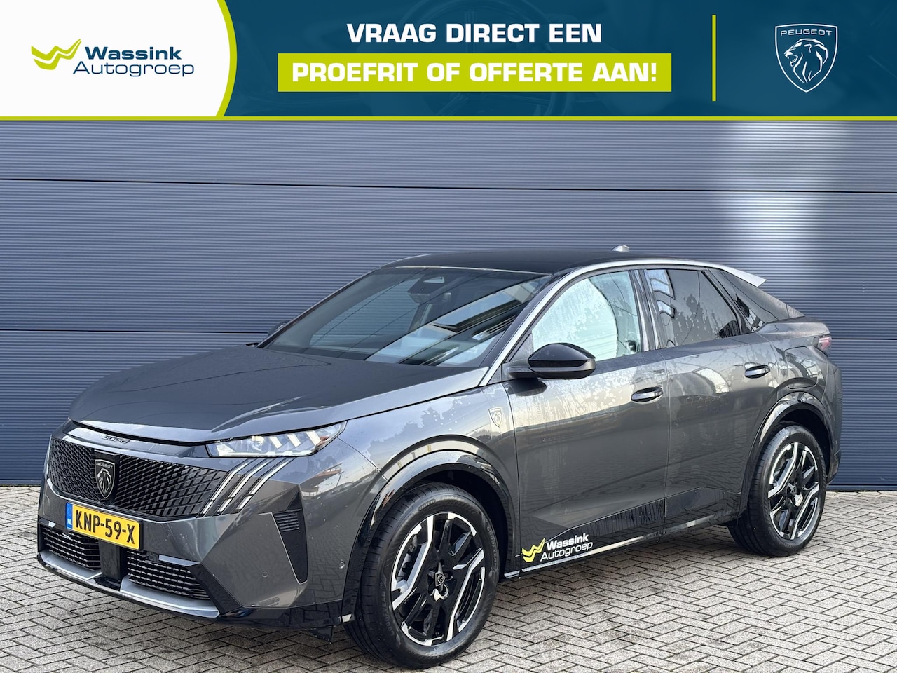Peugeot e-3008 - GT Long Range 230 97 kWh | Navigatie | 360 camera | Parkeersensoren | LED | - AutoWereld.nl