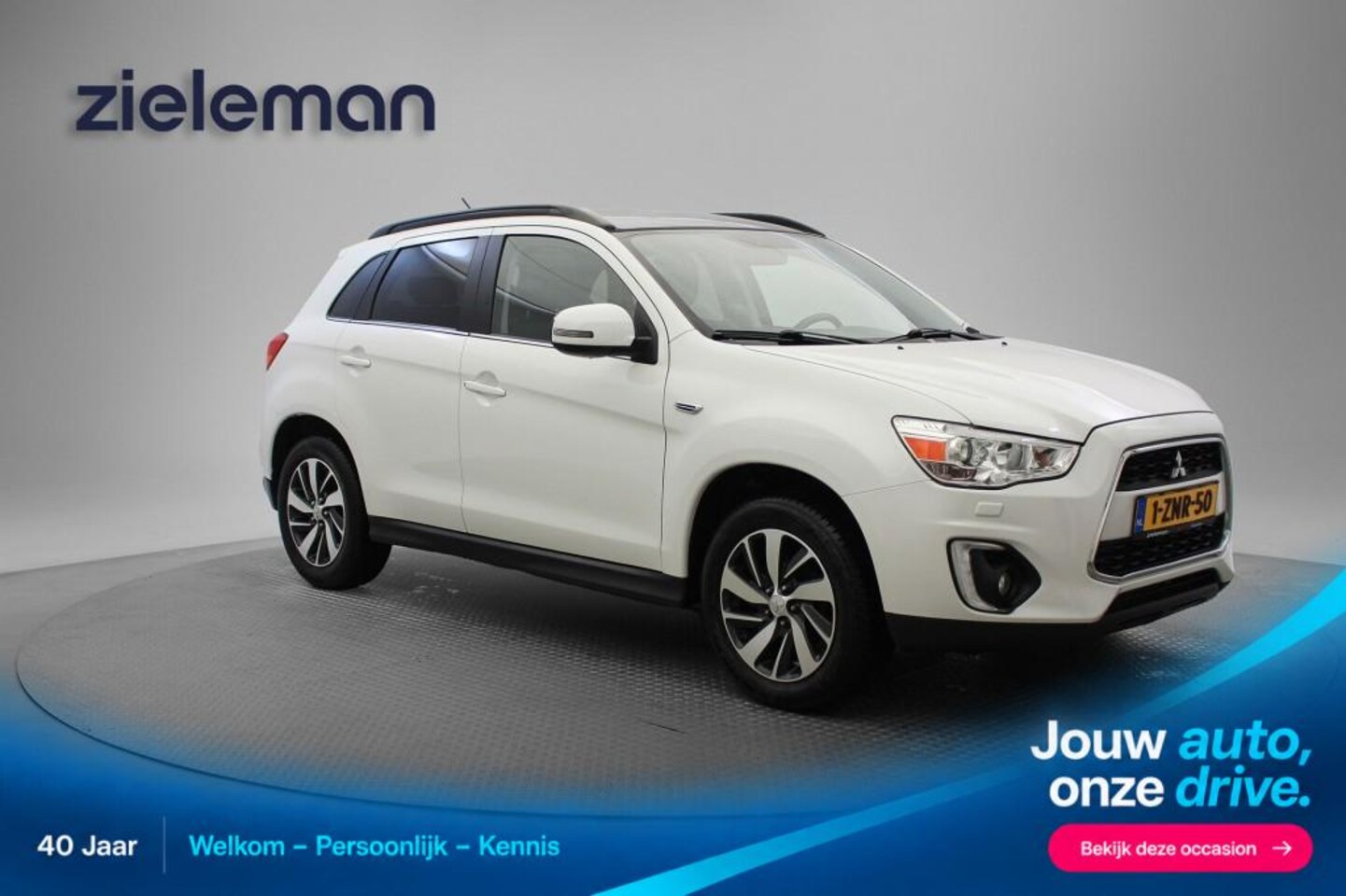 Mitsubishi ASX - 1.8 DI-D ClearTec Instyle - Panorama, Trekhaak, Navi, Camera, Leer, Xenon, Stoelverw. - AutoWereld.nl