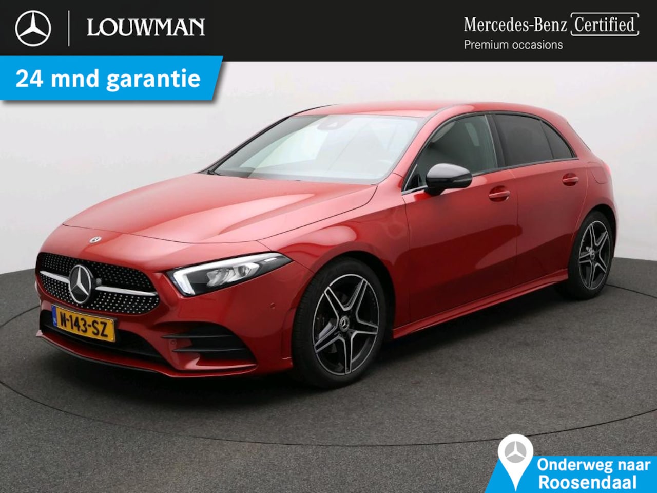 Mercedes-Benz A-klasse - 180 Business Solution AMG AMG Line | Night Pakket | Sfeerverlichting | Inclusief 24 maand - AutoWereld.nl
