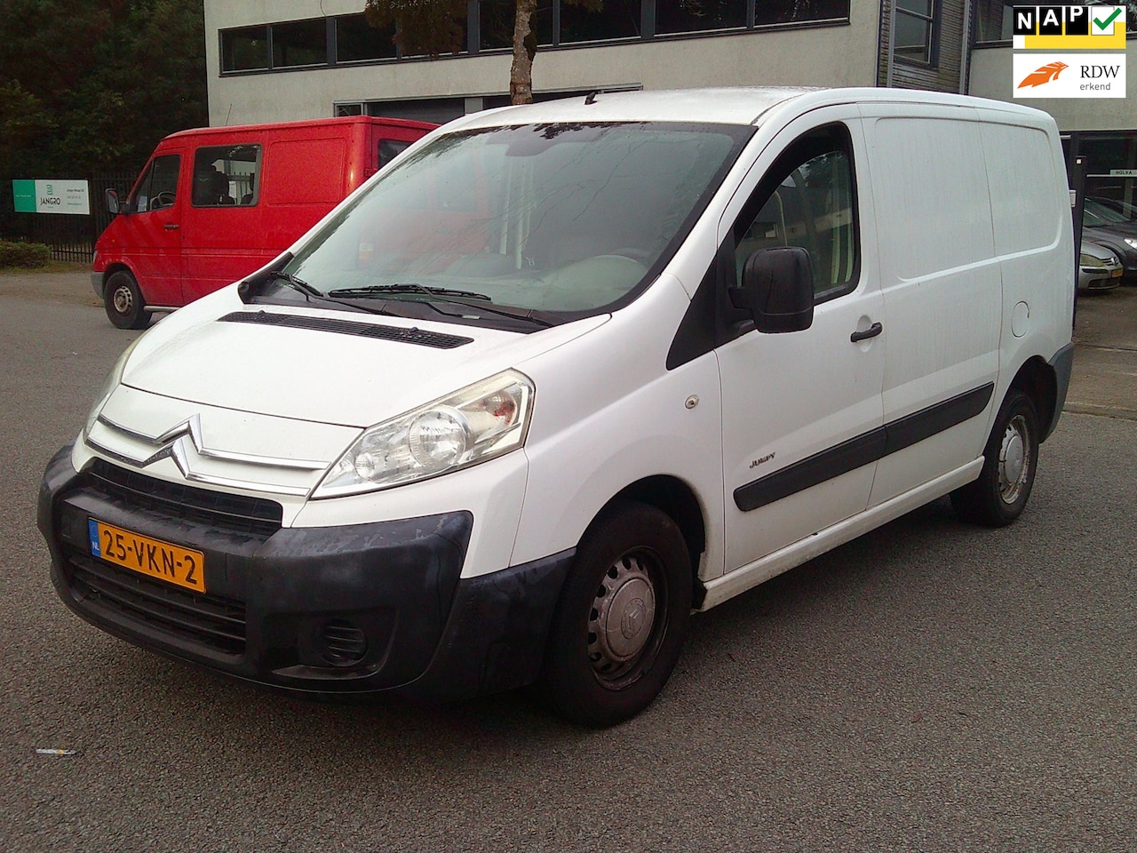 Citroën Jumpy - 10 1.6 HDI L1 H1 AIRCO TREKHAAK 3 PERSOONS MARGE!! - AutoWereld.nl