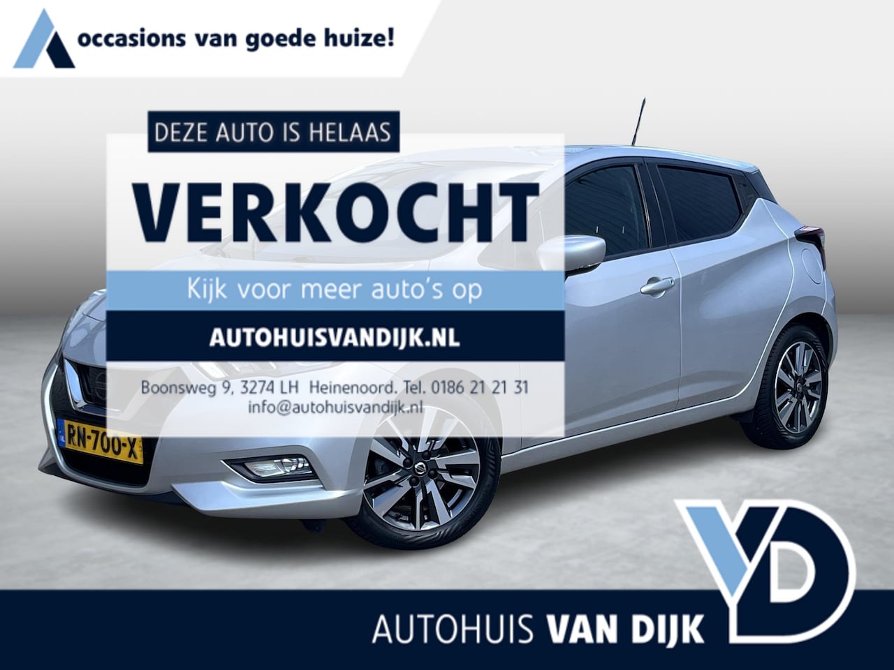Nissan Micra - 0.9 IG-T Business Edition | NL Auto/2e Eig./Voll.Historie/Navi/Camera/Cruise/Clima/DAB/16" - AutoWereld.nl