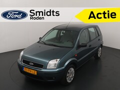 Ford Fusion - 1.6-16V Ghia | Airco | Velours bekleding | Voorruitverwarming | 1e eigenaar |