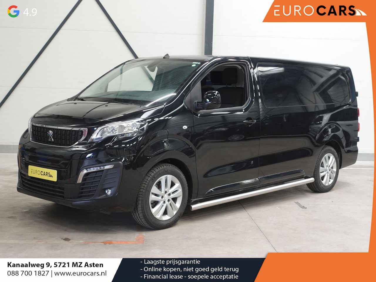 Peugeot e-Expert - Long L3H1 Premium 75 kWh 3-zits Automaat Navigatie Airco Apple Carplay / Android auto Crui - AutoWereld.nl