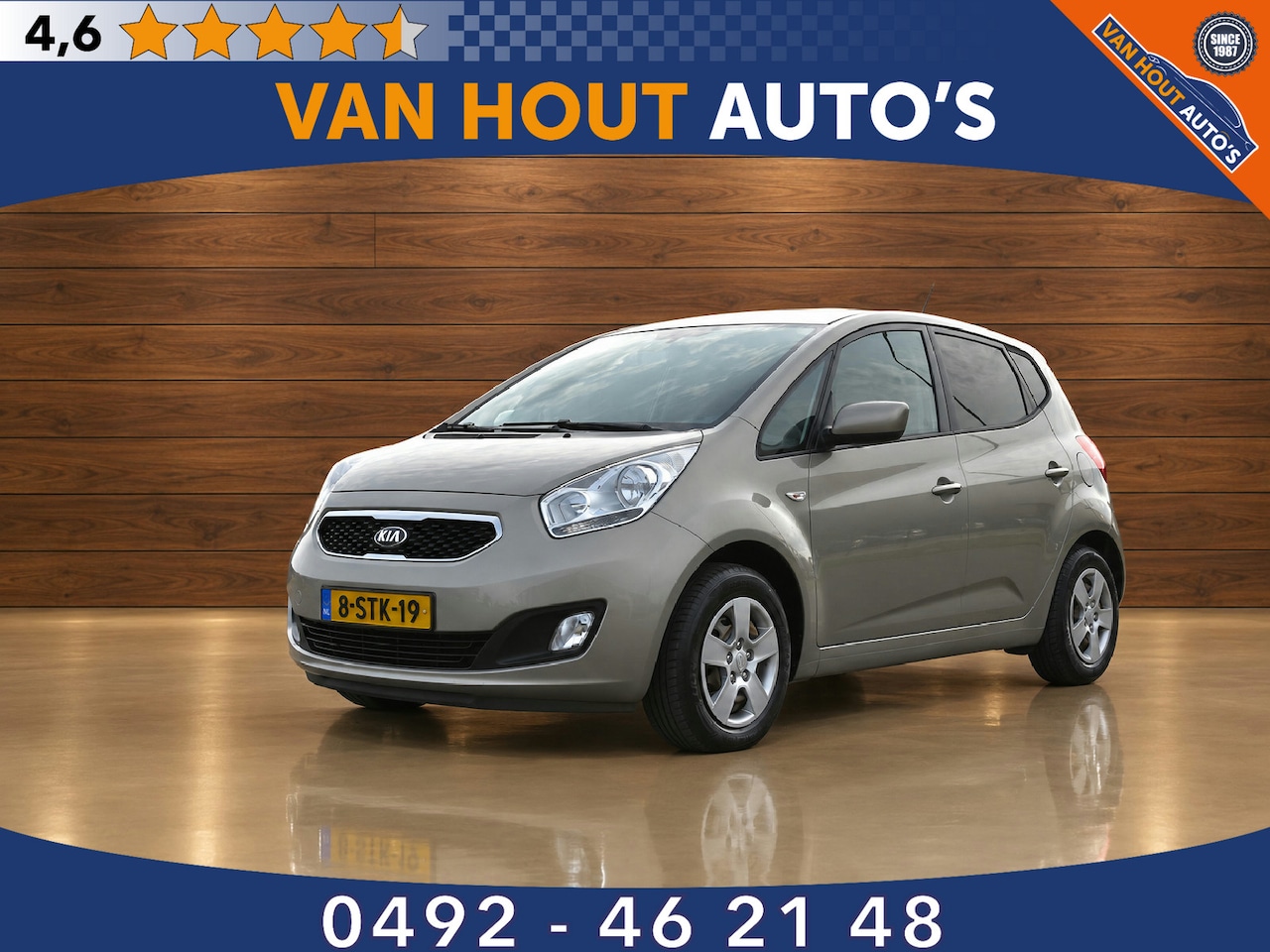 Kia Venga - 1.4 CVVT 20th Anniversary + CAMERA * NAVI * TREKHAAK - AutoWereld.nl