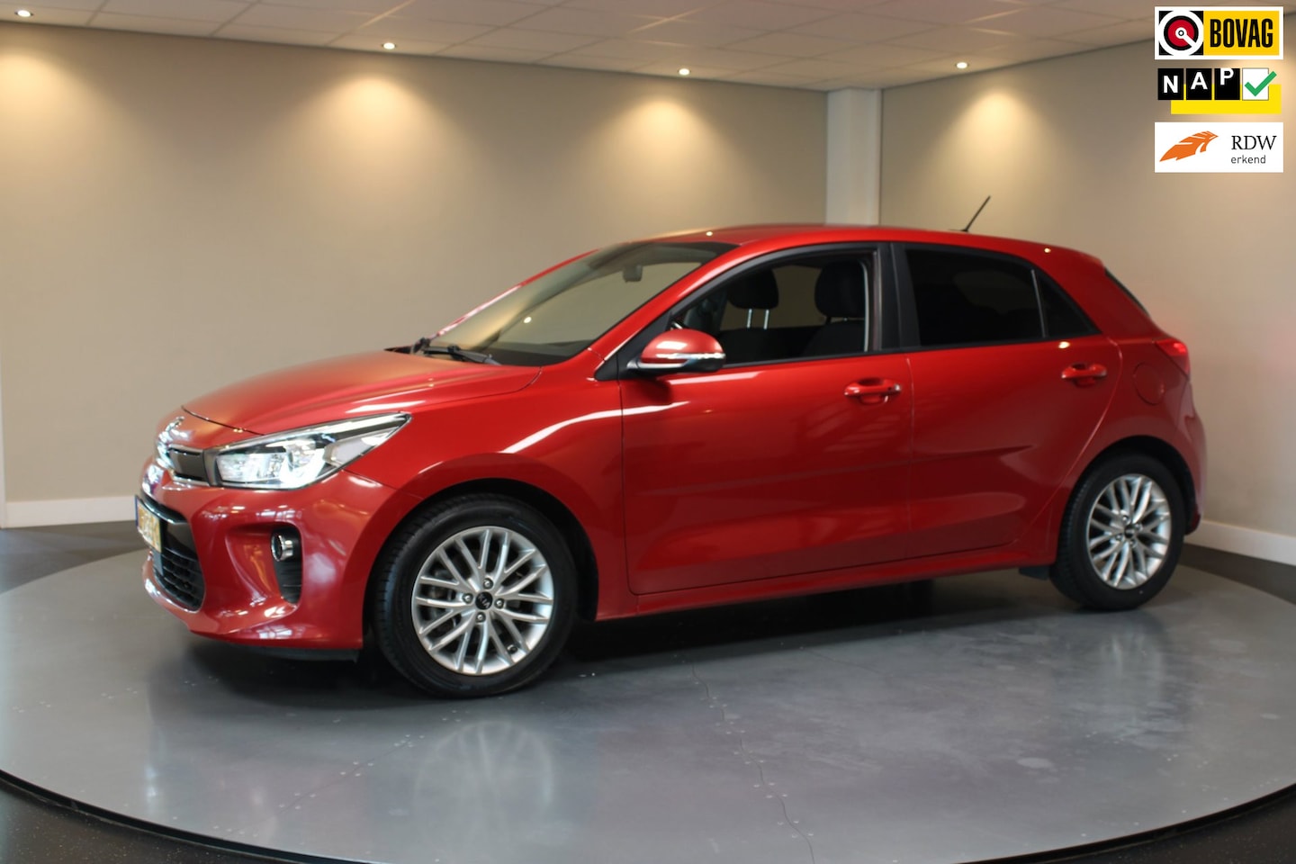 Kia Rio - 1.0 TGDI DynamicLine *Carplay* Trekhaak|Camera|Navi|Cruise|Keyless|Lane-Assist|DAB|PDC|Iso - AutoWereld.nl