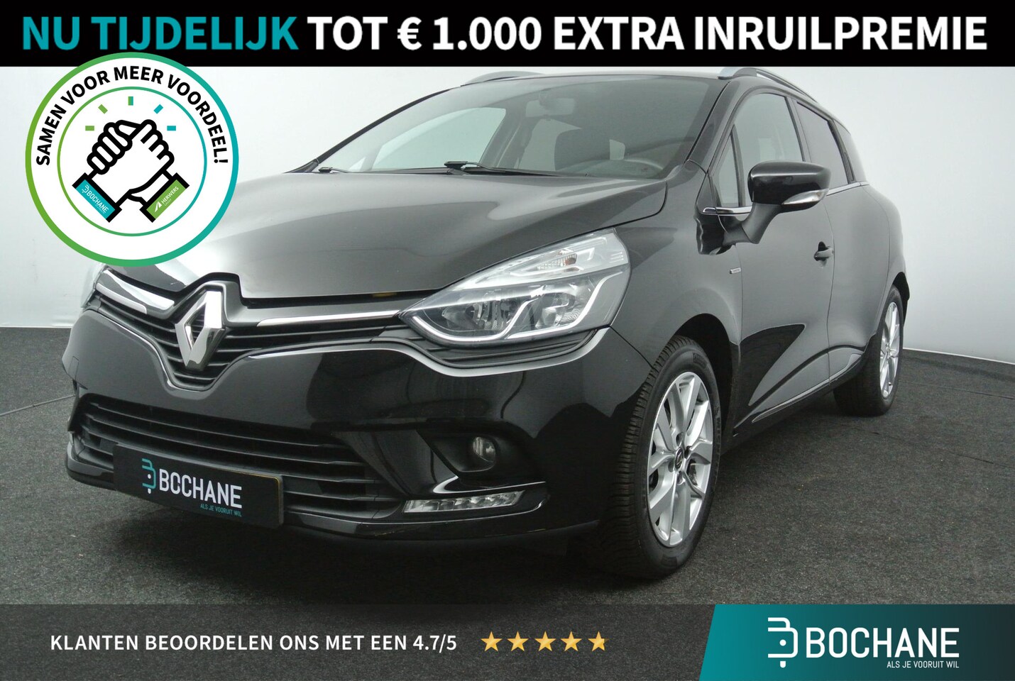 Renault Clio Estate - TCe 90 Limited | Trekhaak | Navigatie | Parkeersensoren | - AutoWereld.nl