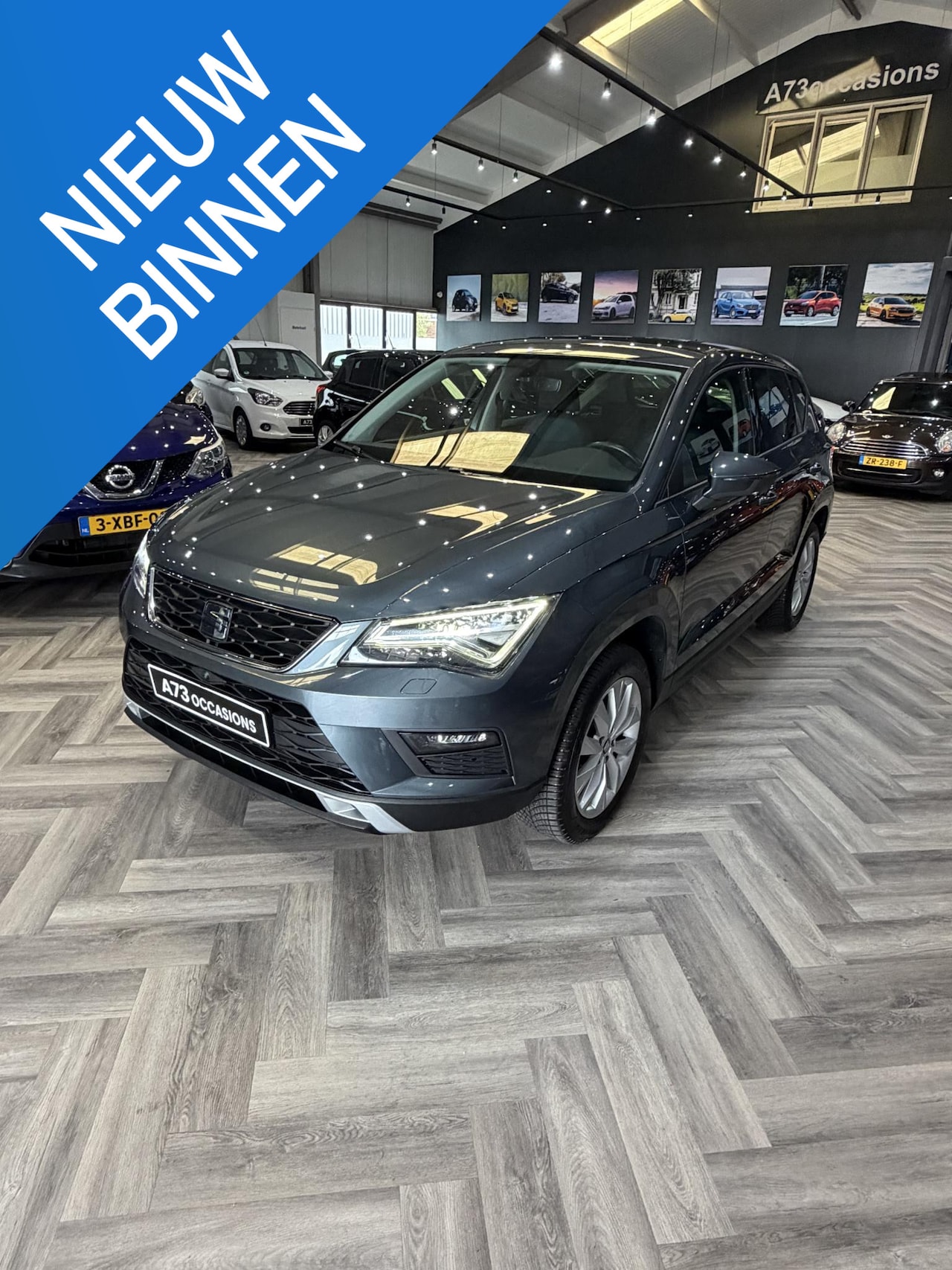 SEAT Ateca - 1.0 EcoTSI Style Business Intense KYLESS,LED,NAVI,CAMERA - AutoWereld.nl