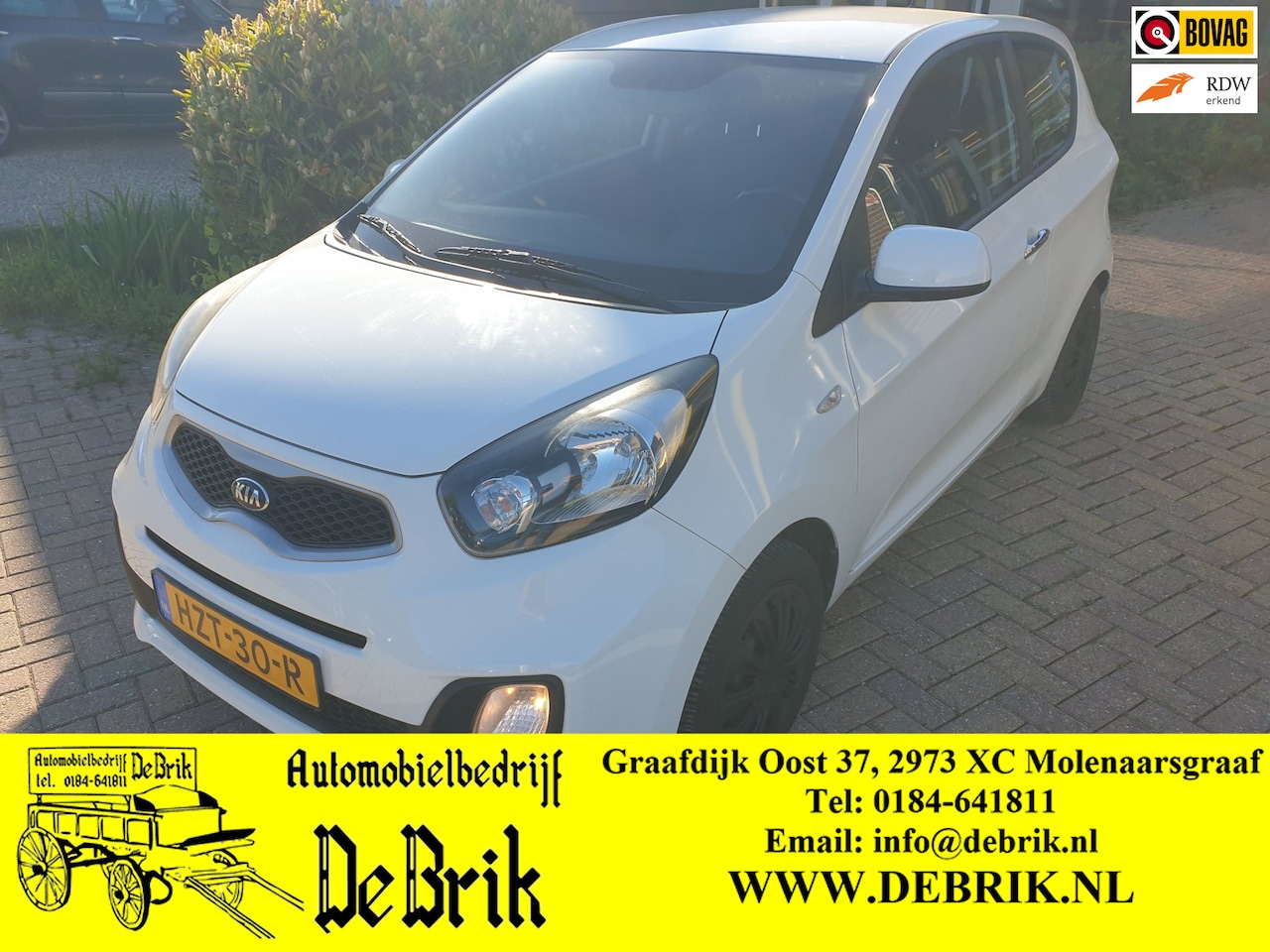 Kia Picanto - 1.0 CVVT Airco 1.0 CVVT AIRCO, APPLE CARPLAY - AutoWereld.nl