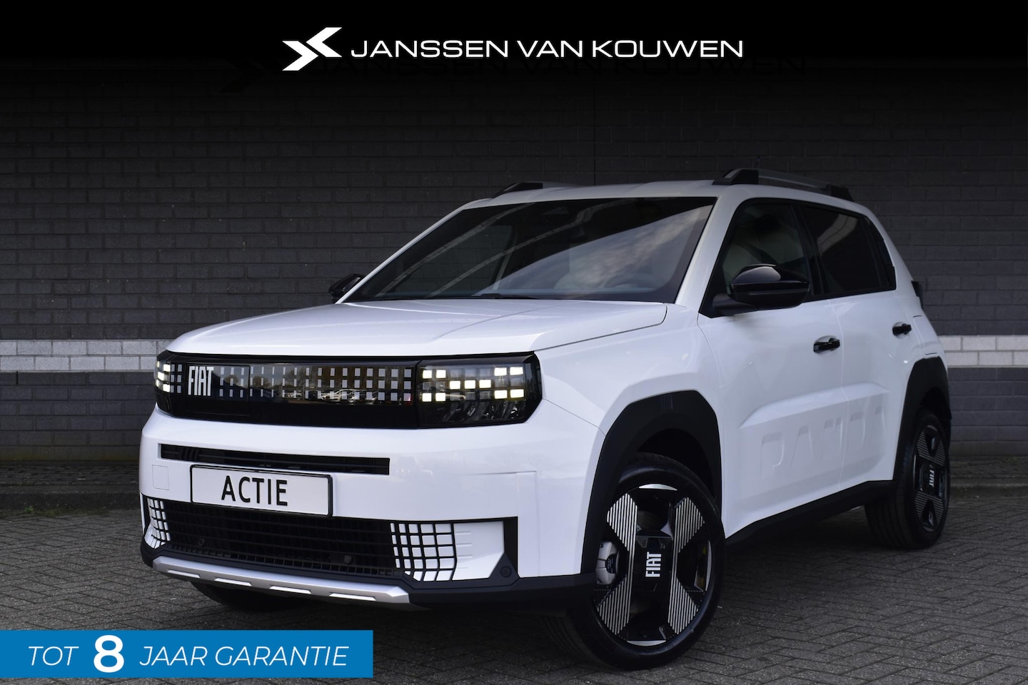 Fiat Grande Panda - La Prima 44 kWh 1 Fase l 2+6 jaar garantie l Voordeel l Nieuw - AutoWereld.nl