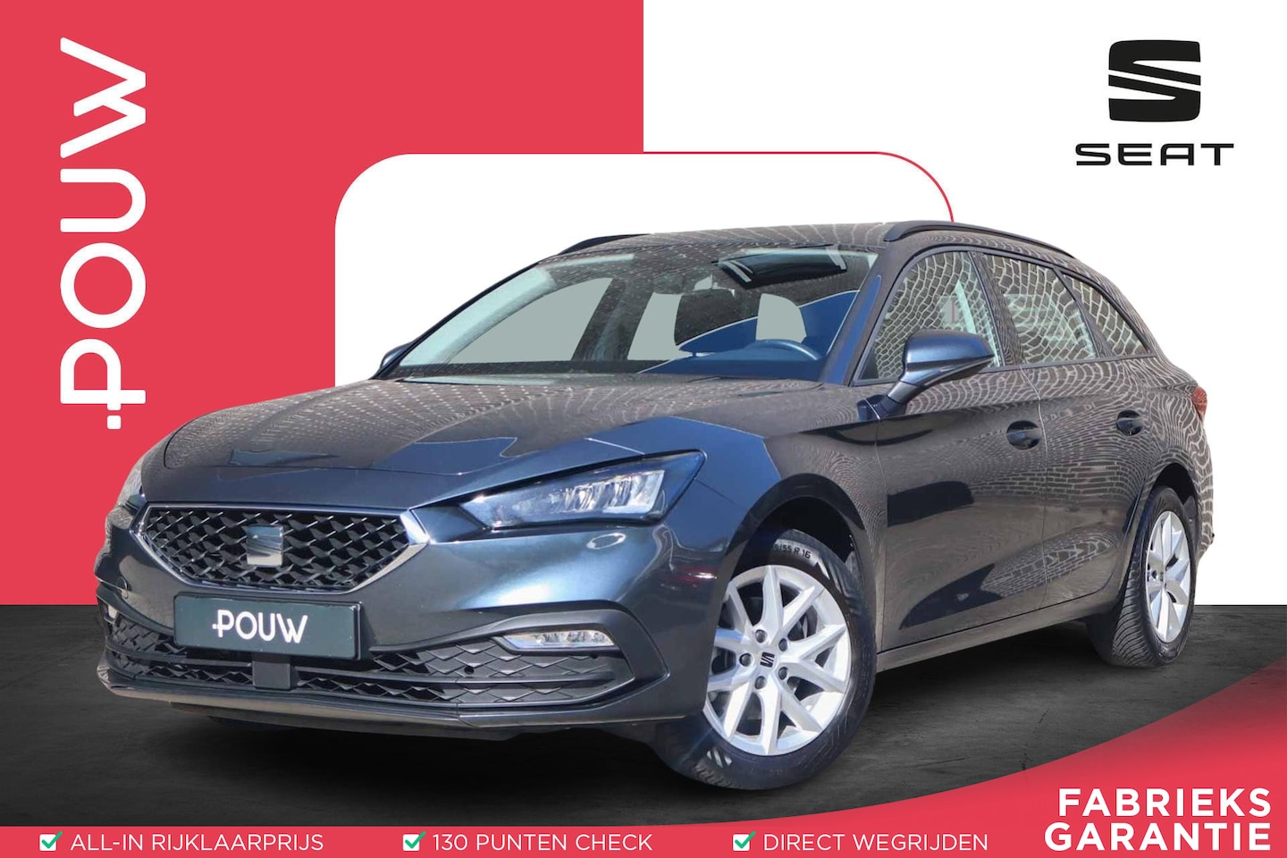 SEAT Leon Sportstourer - 1.0 TSI 110pk Style | All Season Banden | LED Koplampen | Volautomatische Airconditioning - AutoWereld.nl