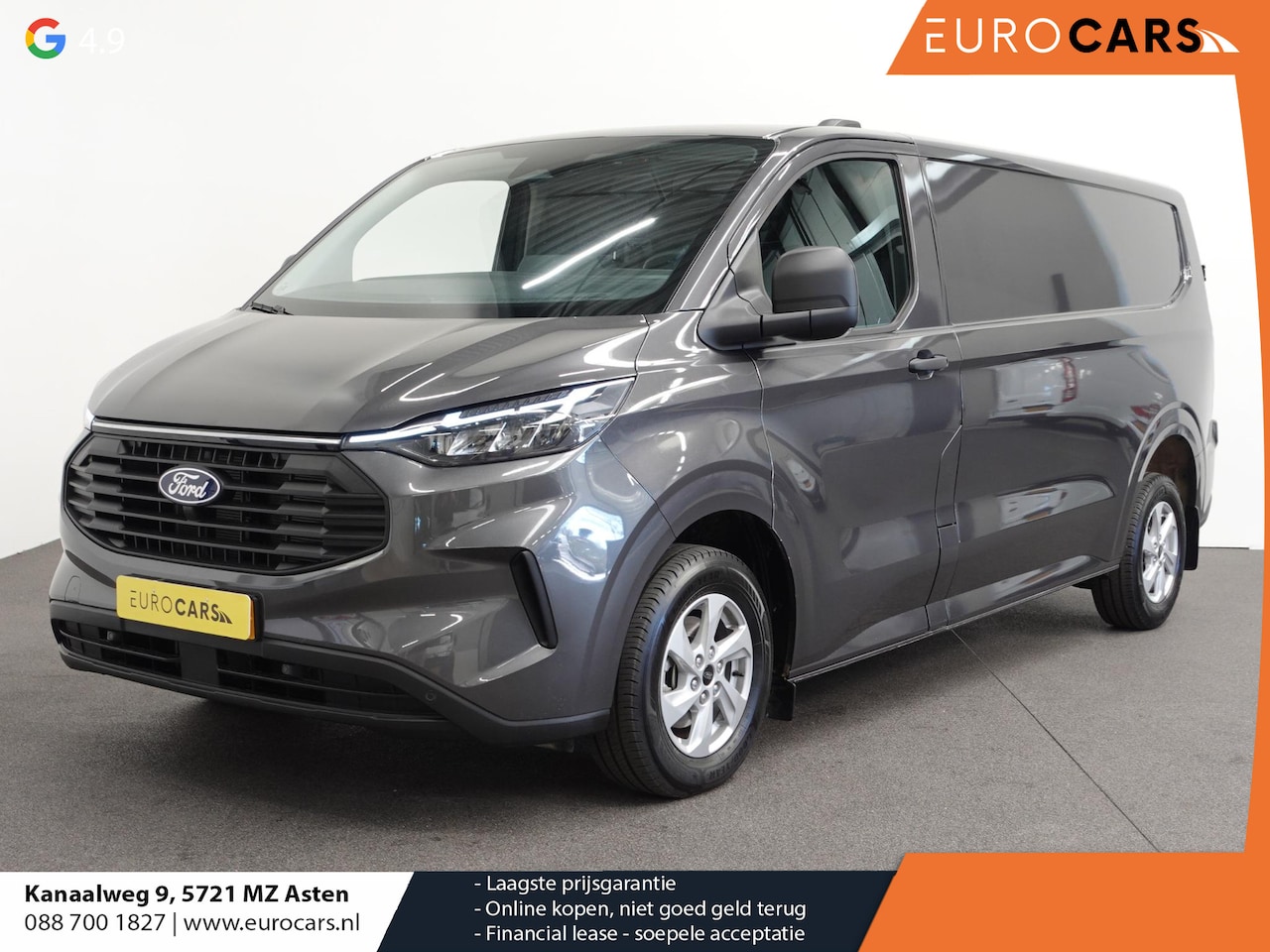 Ford Transit Custom - 300 2.0 TDCI L2H1 Trend Automaat Airco Navigatie Cruise Control Trekhaak - AutoWereld.nl