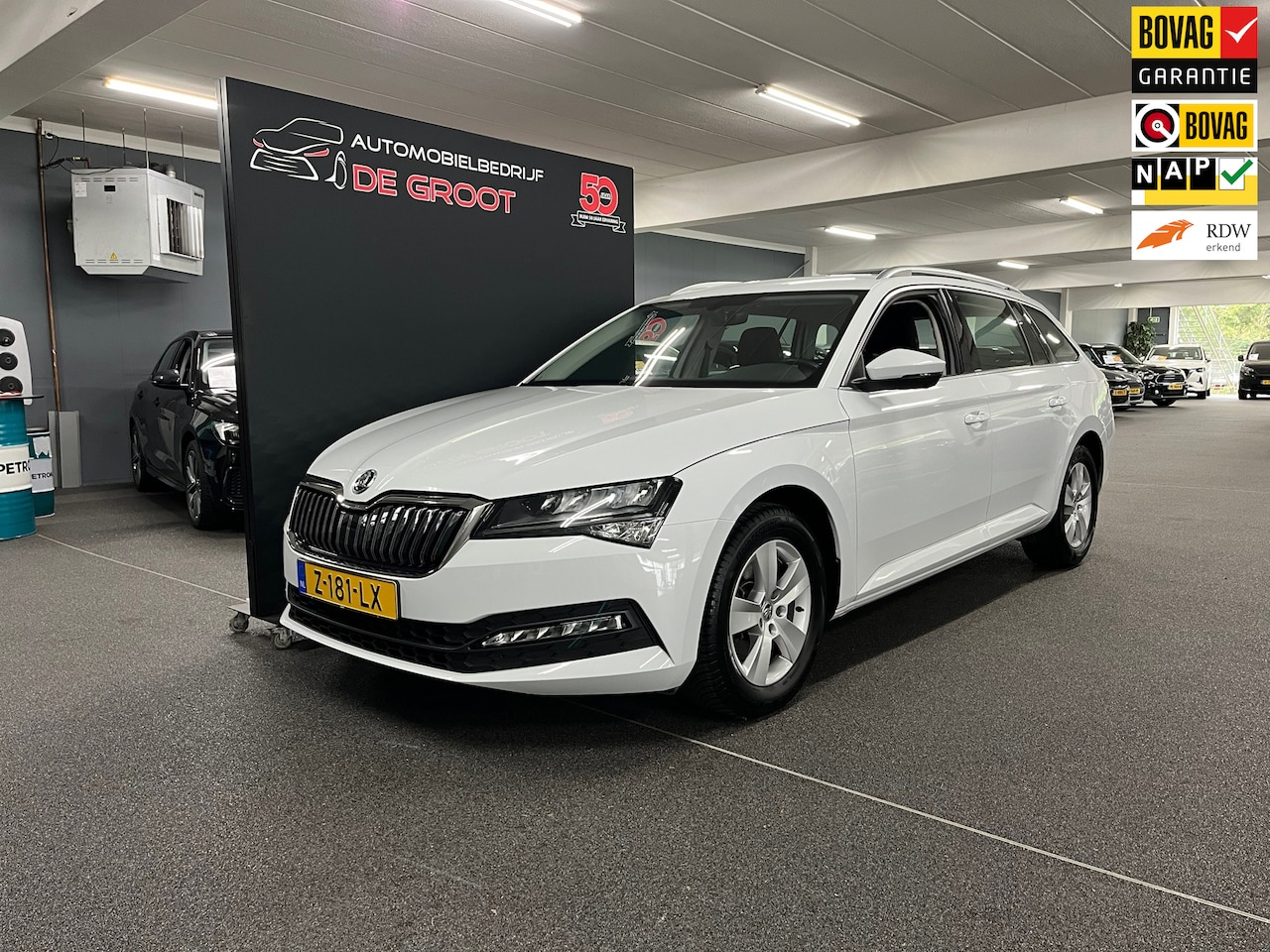 Skoda Superb Combi - 1.5 TSI ACT Business Edition / NL auto / eerste eigenaar / automaat - AutoWereld.nl