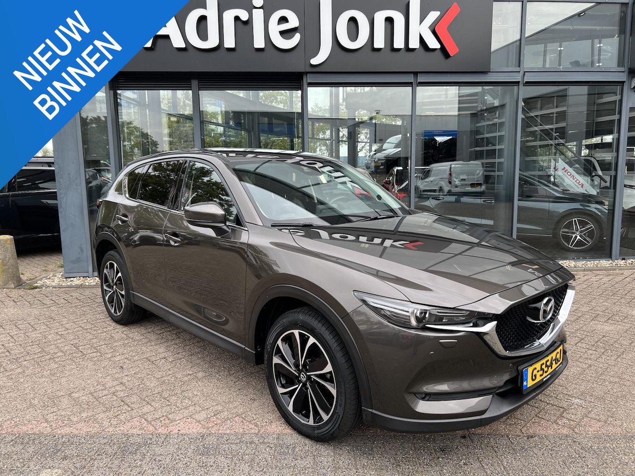 Mazda CX-5 - 2.0 SkyActiv-G 165 Business Luxury AUTOMAAT | LEDER | 360gr CAMERA | Bose AUDIO | EL.A. KL - AutoWereld.nl