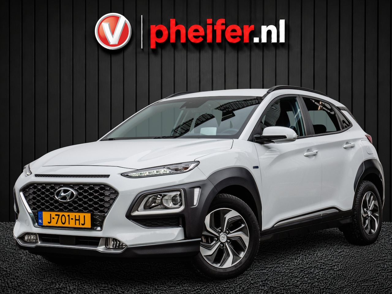 Hyundai Kona - 1.6 GDI HEV Fashion Adapt. cruise/ Carplay/ DAB+/ Camera/ Full map navigatie - AutoWereld.nl