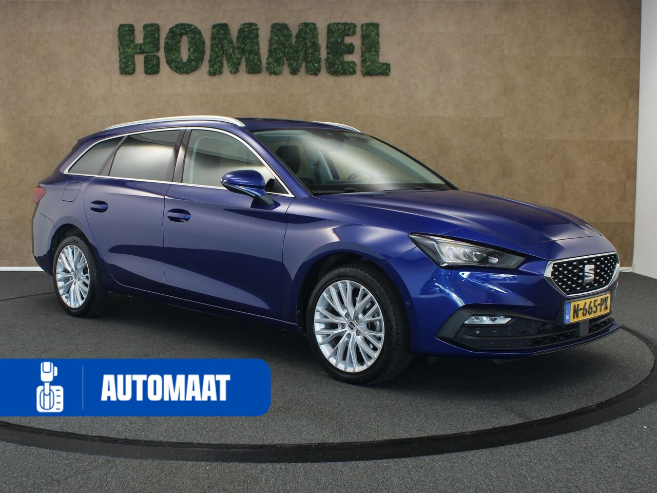 SEAT Leon Sportstourer - 1.5 eTSI XCELLENCE - STOEL & STUUR VERWARMING - PARKEERSENSOREN VOOR EN ACHTER - HOMMEL ON - AutoWereld.nl