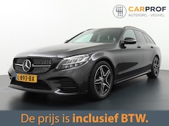 Mercedes-Benz C-klasse Estate - 180 Business Solution AMG AMG Line | Nightpakket | Trekhaak | DAB Radio | Alarm | Stoelver