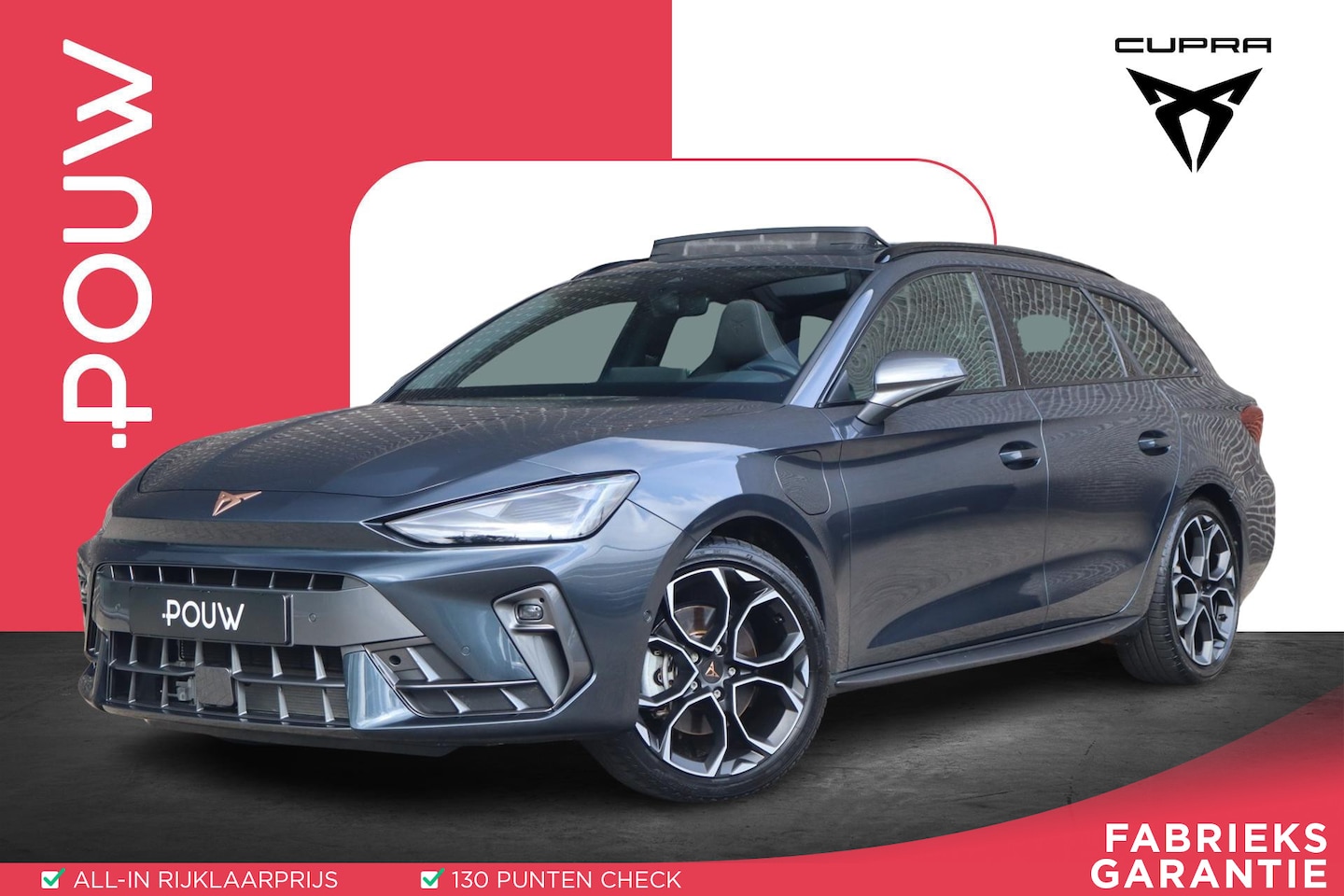 CUPRA Leon Sportstourer - 1.5 TSI e-Hybrid 204pk Business | Panoramadak | Navigatie | Achteruitrijcamera - AutoWereld.nl